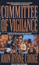 cover illustration for hardcover edition of The Committee of Vigilance